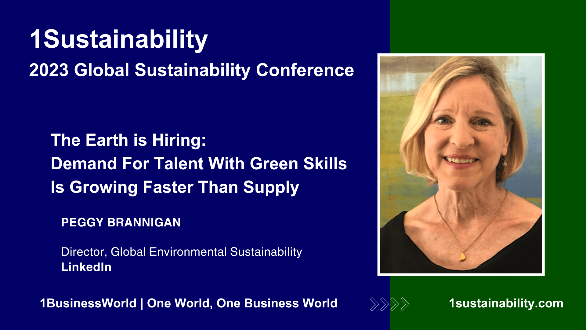 The Earth is Hiring: Demand For Talent With Green Skills Is Growing Faster Than Supply | Peggy Brannigan