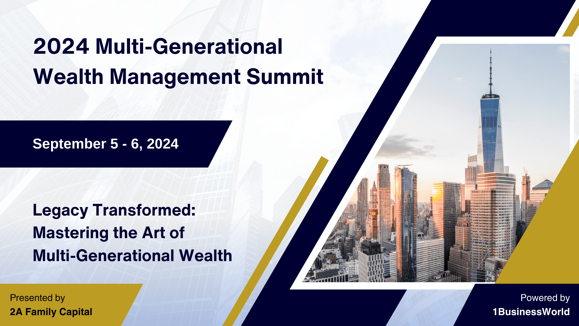 2024 Multi-Generational Wealth Management Summit